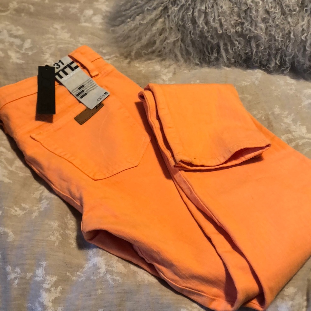 NWT Joe’s skinny jeans Apricot color size 31